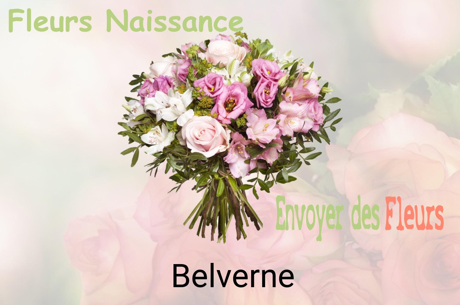 Bouquet de fleurs de naissance livré à Belverne